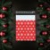 Courier bag with an adhesive valve, "snowflakes" 17 x 26 cm, set 40 pcs