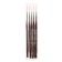 Brush liner synthetics RUBLOFF hobbies S10ARB No. 1, long pile, short handle is varnished, red