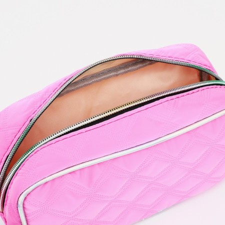 Lightning cosmetic bag, pink color-2