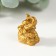 NECE Polystone "Elephants" gold set 6 pieces 3x2.4x1.8 cm