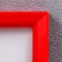 Photo frame plastic L-5 21x30 cm red (plastic screen)