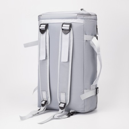 Tourist backpack with zipper, 25 l, color gray color-2