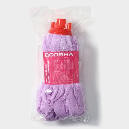 Nozzle for a mop belt shade “wide loops”, microfiber 200 gr, mix color-6
