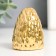 Souvenir Ceramics "Hedgehog" Gold 5x4.5x6.7 cm