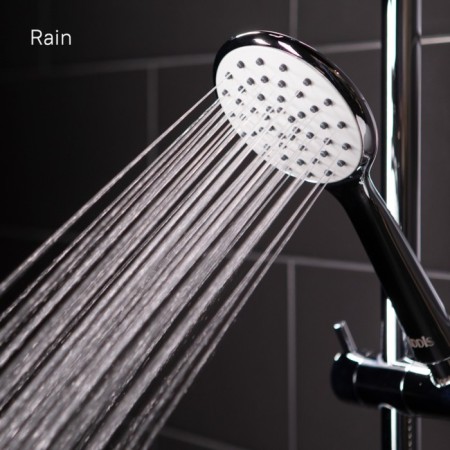 Shower mixer IDDIS chip chisb1fi06, 350x200x1400 mm, with the upper shower, chrome-5