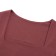Women's longliva minku: Basic line burgundy color, river 48