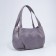 Bag-tout on zipper, gray color