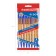 A set of ballpoint pens Erichkrause R-301 Amber Stick, 8 pieces, node 0.7 mm, blue ink blue