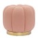 Swend Puf, 450 × 450 × 420 mm, peach color