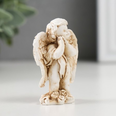 Souvenir Polystone "Angel and Flower" mix 2.5x4.2x5.5 cm-3