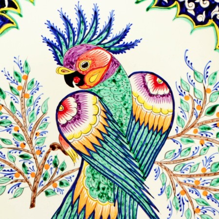 Largan Rishtan ceramics "Firebird", 41 cm, mix-2