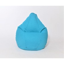 Кресло-мешок «Груша» большое, диаметр 90 см, высота 135 см, цвет бирюзовый