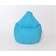 The pear-bag is large, diameter 90 cm, height 135 cm, turquoise color