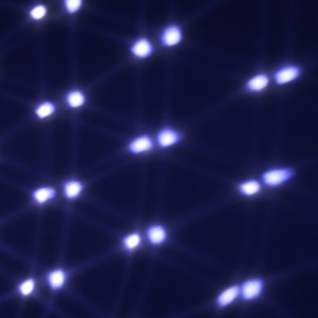 Light device "Snowflakes", IP65, white glow, 12 in-2