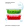Storage capacity Olivetti Vetro KGC1010, 1 L, 2 pcs