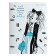 Notebook on rings, 80 sheets in the "fashionista" line, plastic cover, shift block 70 g/m2