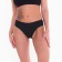 Panties female slips, black color, size 46 (m)