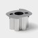 Form for cooking, 5 nozzles, silver color