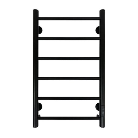 The electric heated tower "Sanprise" Aurora P6, 400x700 mm, universal, black