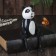 Souvenir "Panda" hanging paws, tree 4,5x9x23 cm