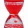 Gel watches, anti -stress, 4.5 x 7 cm, red
