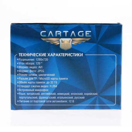 DVR Cartage, 2 cameras, FHD 1080p, LTPS 4.0, review 120 °-9