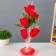Spinker "roses" LED from batteries mix h.35 cm Risalux
