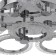 Economic Service chandelier with PDU 01506 LED 112W 3000-6000k, Dimmir., Chrome 60x60x10 cm