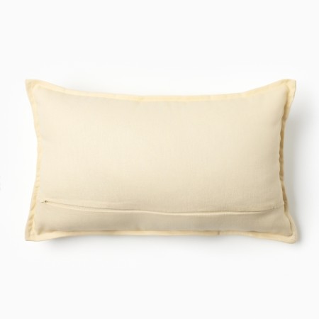 Ethel pillow, 30x50+1 cm, milk, 100% cotton-2