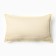 Ethel pillow, 30x50+1 cm, milk, 100% cotton