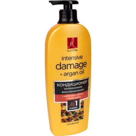 Hair air conditioner Elastine Moroccan Argan Oil, for intense recovery, 680 ml-1