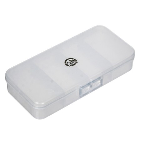 Box, one -sided, 4 departments, 13 x 6 x 2.5 cm