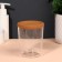 A jar for storing cosmetic accessories "Korely", 8.1 × 8.1 × 10.2 cm, the color is transparent