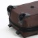 Small 20 suitcase "," Cartes factory ", lightning department, extension, external pocket, 2 wheels, brown color