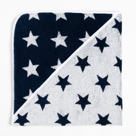 Toward Corner Tensor Kroshka I “Asterles” 85x85 cm, Blue color, 100% cotton, 360 g/m2-1