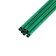 Pegs for garter plants, h = 200 cm, d = 1 cm, metal, green, greengo