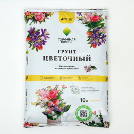 Flower soil "peat clearing", 10 l