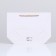 Gift package with a ribbon of 19 x 20 x 9 cm "White"