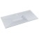 Snow -out sink Uperwood Lotus 100 cm, rectangular, white matte