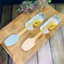 Silicone spoon lenardi, 30 cm, mix color