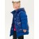 Coat for girls, height 104 cm, blue color