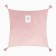 A set of decorative pillowcases Ethel with tassels, pink color, 45x45 cm - 2 pcs, polyester, velor