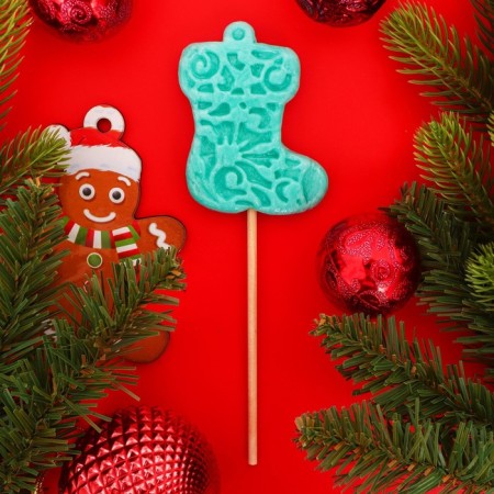 Lollipop "New Year's sock", 30g
