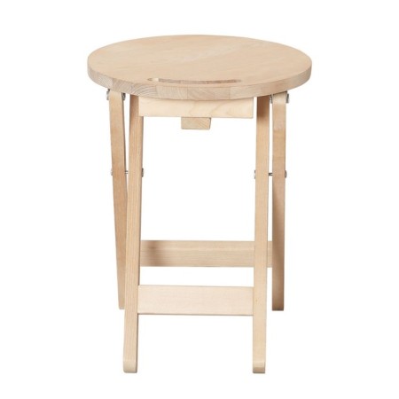 Folding stool, 350x390x445, varnish-4