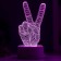 Lamp "Victory" Led RGB from the network 9.5x10x19 cm Risalux