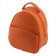 Women's backpack (B2834-10140) genuine leather, orange, 1x240x23 cm