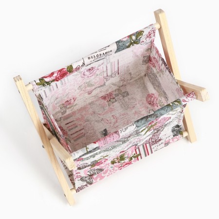 Newspaper, stand for books and magazines "Rose", 26 × 16 × 23 cm-3