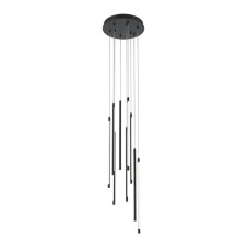 Светильник подвесной Maytoni MOD236PL-L54B3K, LED, 46 Вт, 350х350х3525 мм, 3350 Лм, 3000К, чёрный