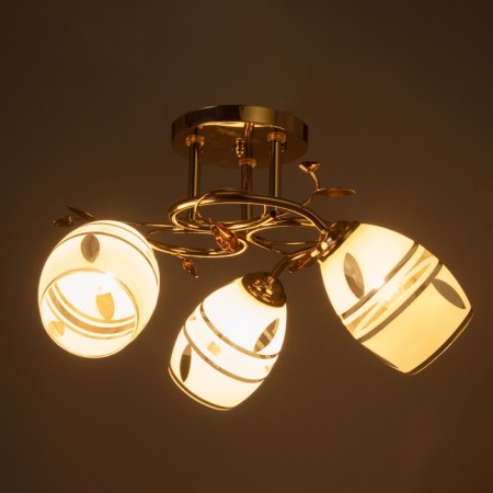 Boni chandelier 3x40W E27 Gold Model: 2638718-2