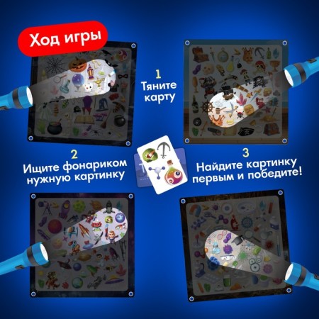 Board game "Dark History", 2-4 players, 5+-2